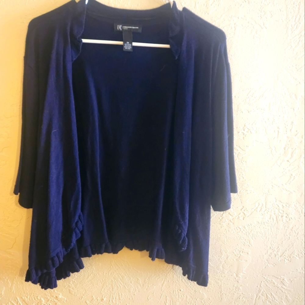 Navy blue Shrug